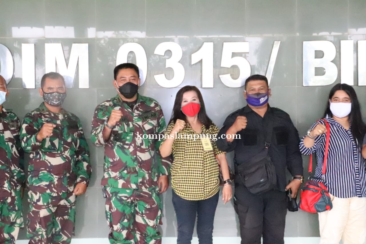 Dandim 0315/Bintan Sambut Kedatangan Rombongan FPII