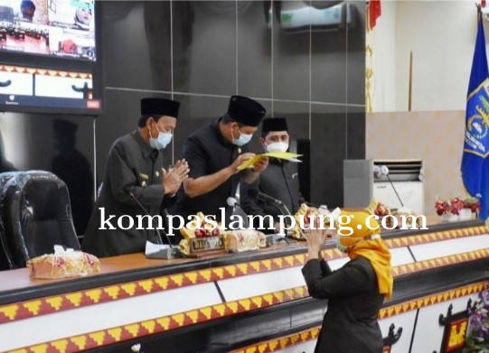 DPRD Kota Metro Gelar Sidang Paripurna Dan Pandangan Umum Fraksi Fraksi