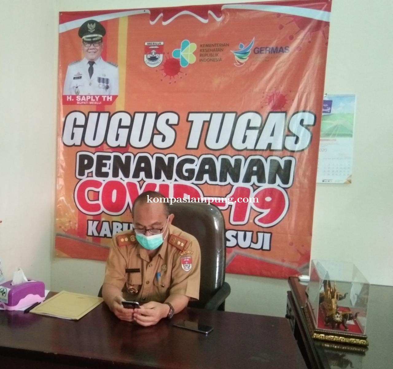 Kepala Dinas Kesehatan Mesuji Sangat Serius Dalam Bertindak Melawan Covid-19