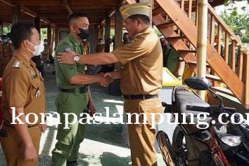 Bupati H. Musa Ahmad S.sos Membagikan Kendaraan Roda Dua Untuk Danton Linmas Lampung Tengah