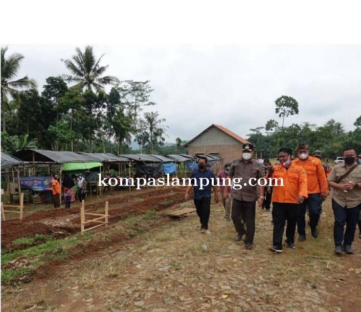 Musa Ahmad Hadiri Acara Peletakan Batu Pertama Pembangunan Pasar Kampung Kuto Winangun