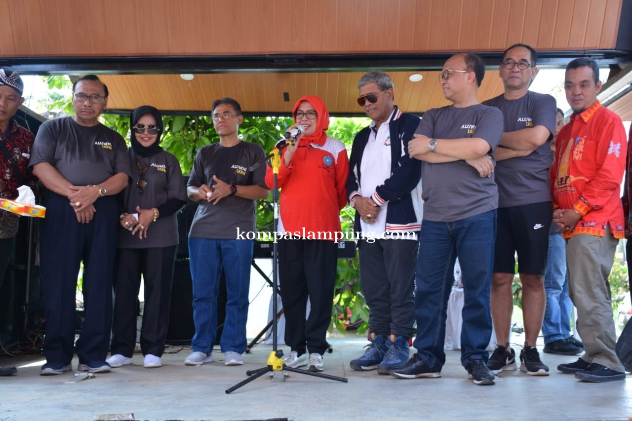 Bupati Lamteng Bersama Wakil Ketua Kagama Mengunjungi  Universitas Gadjah Mada