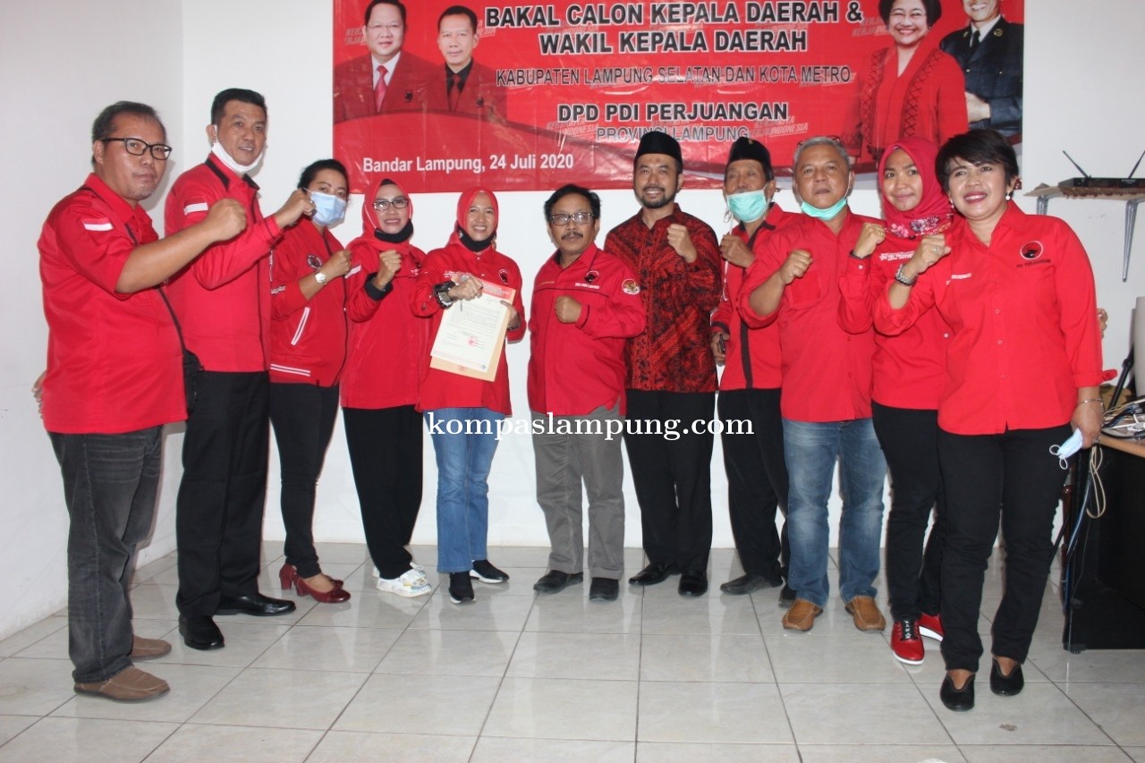Anna-Fritz Resmi Kantongi Rekomendasi PDIP Pilkada Metro