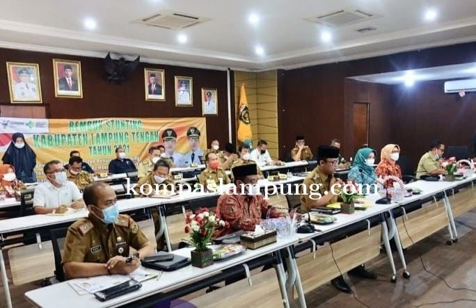 Wakil Bupati Sampaikan Tujuan Utama Dari Rembuk Stunting Kabupaten Lampung Tengah