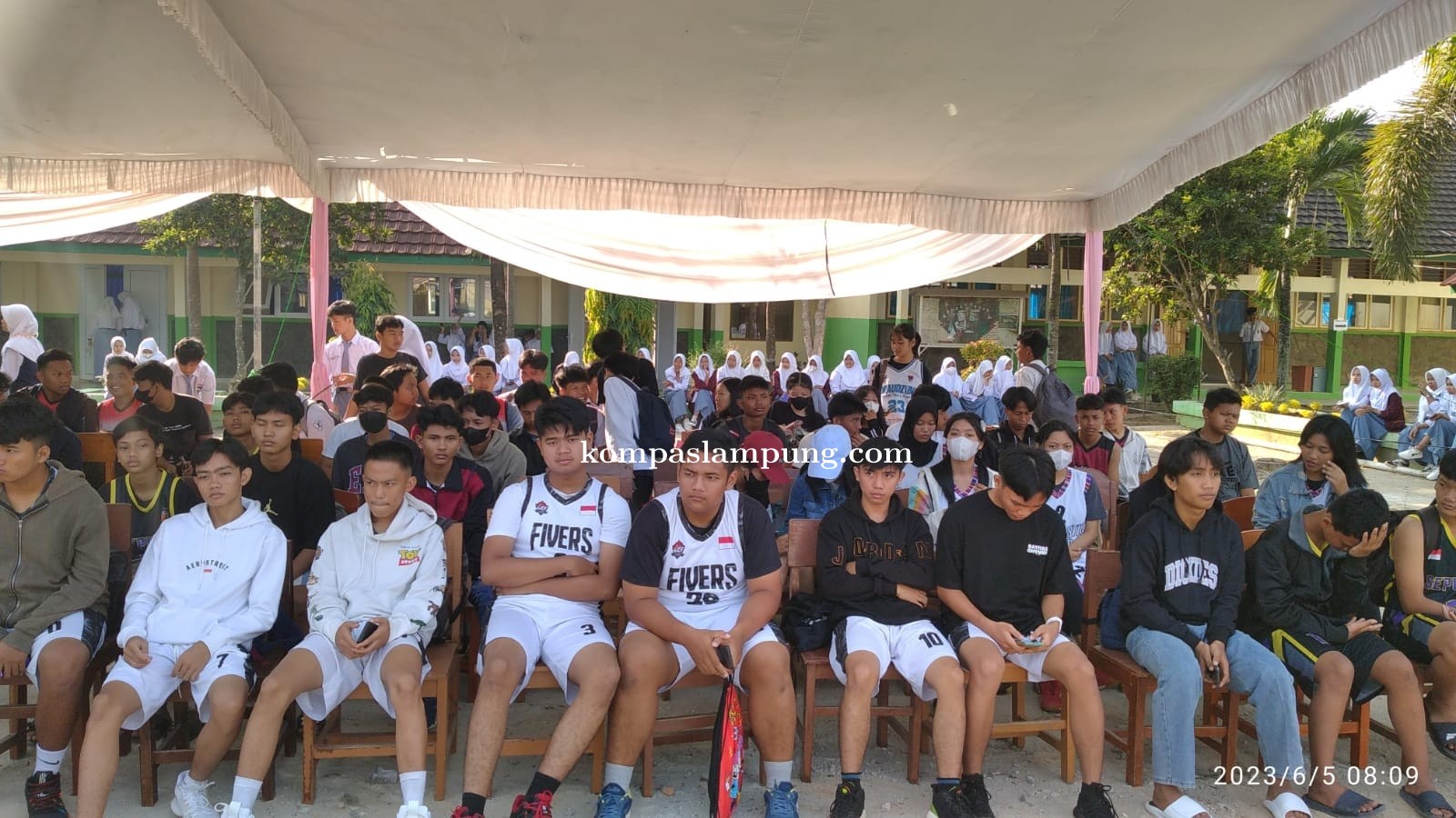 SMA N 2 Metro Mengadakan Turnamen Basketball Cap SMP Dan SMA Se-Provinsi Lampung